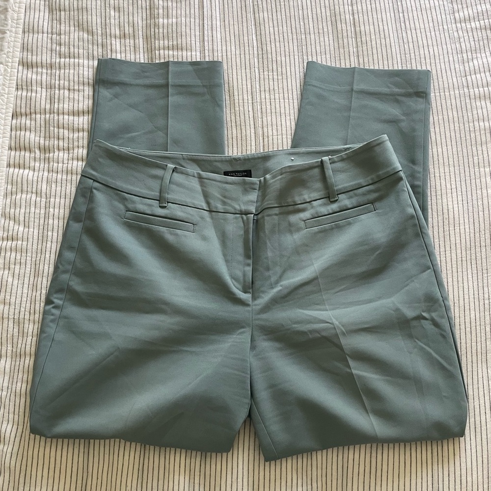 Ann Taylor Factory Soft Aqua Pants